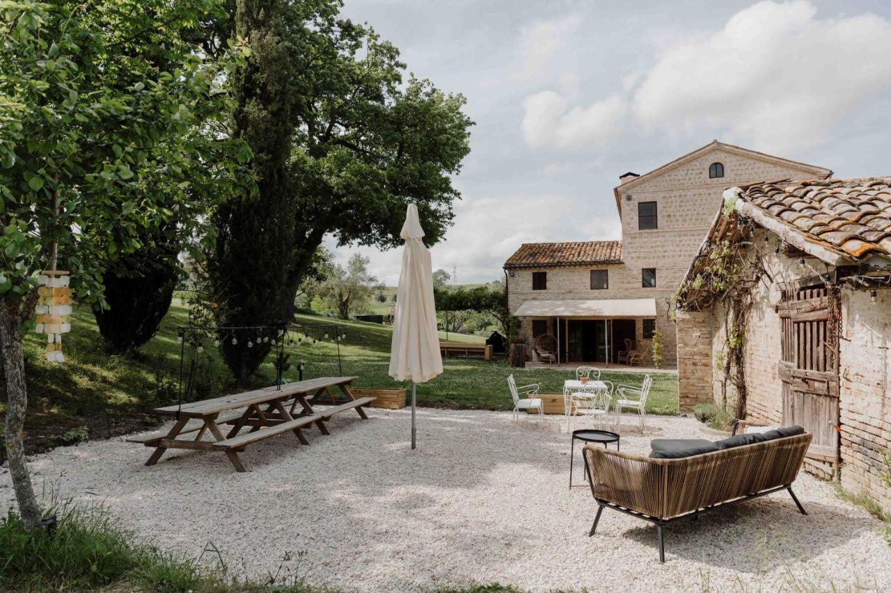 Monte Roberto Agriturismo Qui Voglio מראה חיצוני תמונה